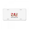 Bae Best Auntie Ever License Plate