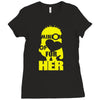 minion of love Ladies Fitted T-Shirt
