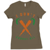 i don't carrot all Ladies Fitted T-Shirt