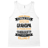 Super Cool Grandpa Of A Freaking Awesome Granddaughter Tank Top