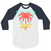 California Summer For 3/4 Sleeve Shirt
