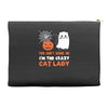 i'm the crazy cat lady Accessory Pouches