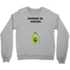 Powered By Avocado Crewneck Sweatshirt