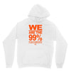 we are the 99% t shirt occupy wall street anti corporate greed black Unisex Hoodie