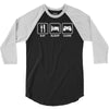 eat sleep game gamer 3/4 Sleeve Shirt
