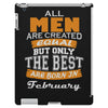 all men are created equal but only the best are born in february iPad 3 and 4 Case