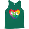Yes Lgbt Heart Tank Top