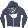 cookie monster Zipper Hoodie
