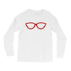 kacamata red Long Sleeve Shirts