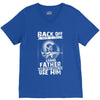 Back Off I Have A Crazy Grandpa And I am not Afraid To Use Him V-Neck Tee