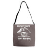 instant pirate just add rum Adjustable Strap Totes