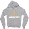 Wildlife Camping Zipper Hoodie