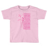 breast cancer Toddler T-shirt