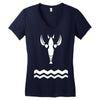 the wind waker   link's crayfish shirt Women's V-Neck T-Shirt