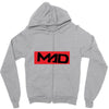 LOVE IS SO MAD Zipper Hoodie