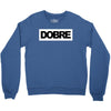 Dobre Black/White Crewneck Sweatshirt