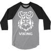 i am a viking   funny 3/4 Sleeve Shirt