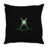 christmas lightsabers Throw Pillow