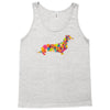 dachshund flower 2 Tank Top