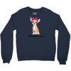 chihuahua mom Crewneck Sweatshirt