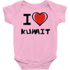 i love kuwait Baby Onesie