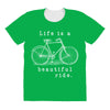 life is a beautiful ride All Over Women's T-shirt