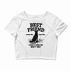 Best Friend German Shepherd Crop Top