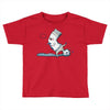 open wide Toddler T-shirt