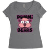 dummi bears Women's Triblend Scoop T-shirt