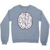 male brain Crewneck Sweatshirt