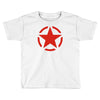 military starfunny retro army war vietnam usa britain fashion Toddler T-shirt