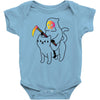 death rides Baby Bodysuit