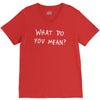 what do you mean 2016 tour V-Neck Tee