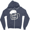 cool drink beer t shirt Zipper Hoodie