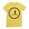woman single Ladies Fitted T-Shirt