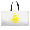 biohazard symbol laboratory hazard warning sign Weekender Totes