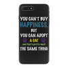 you can't buy happiness, but you can adopt a cat and that's pretty muc iPhone 7 Plus Case