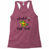 world's best aunt Racerback Tank