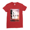 Surf Paradise City Ladies Fitted T-Shirt