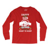 daddy and son not always eye to eye Long Sleeve Shirts