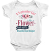 Girl Like A Flowers Baby Bodysuit