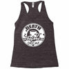 death before decaf coffee Racerback Tank