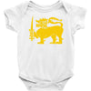 sri lanka international  national country lion sport flag Baby Bodysuit