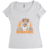 humans Women's Triblend Scoop T-shirt