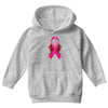 breast cancer pink ribbon Youth Hoodie