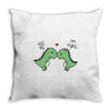 t rex problems Throw Pillow
