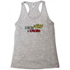 i put the cute in execute Racerback Tank