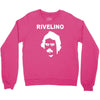 rivelino brazil 70s football world cup legend retro Crewneck Sweatshirt