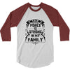 The Force Is Strong In My Family 3/4 Sleeve Shirt