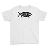 evolve t shirt small funny evolution science atheist darwin atheism fi Youth Tee